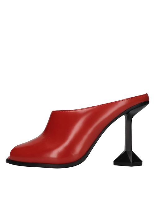 Mules in pelle ASH | DANCE SOFT POLISH CALFAURA